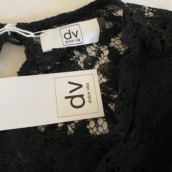 NWT Dolce Vita Jaiden Lace Floral Romper Large - Picture 9 of 10